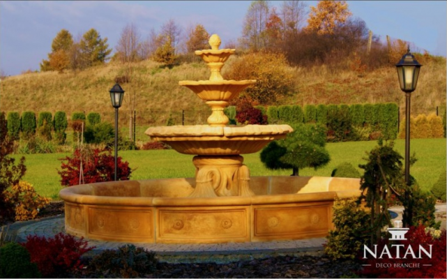 Dorzecze Fontaine fontanna ozdobna fontanna rzeźba ogrodowa fontanna staw miejski
