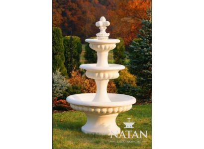 Fontanna ogrodowa Fontanna do stawu 205cm Kamienna fontanna Fontaine ogrodowa Fontaine Nowość