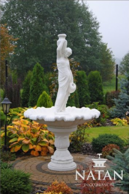 Dekoracyjna fontanna fontanna figura 239cm dekoracja fontanny ogrodowa fontanna staw