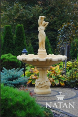 Dekoracyjna fontanna fontanna fontanna dekoracja ogrodu Fontaine staw ELENA NOEMI