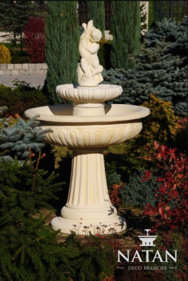Fontanna Fontanna Żaba Fontanna Kamienna fontanna Fontaine 154cm Fontanna ogrodowa