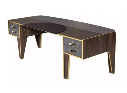 Biurko z szufladami, meble do gabinetu Tabela Luxury Office 220x95