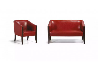 Czerwony Zestaw sofowy Dwumiejscowy nowoczesny Fotel Designer Podkładka Luksusowy zestaw