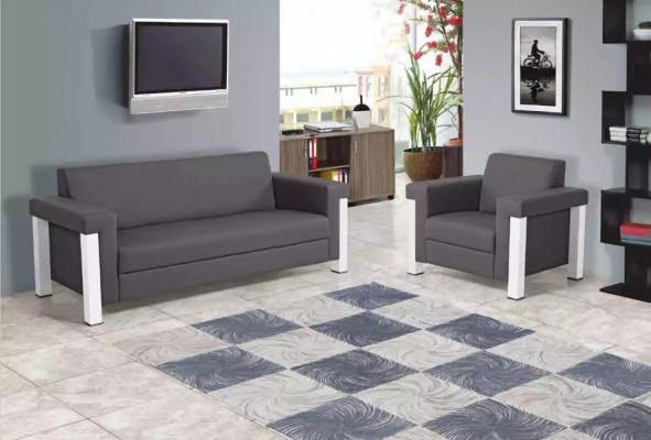 Sofa 3 miejsce do siedzenia Gabinet Włókienniczy Meble Podkładka Materiał Couch Modern Designer