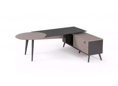 Meble biurowe Biurko narożne Modern Luxury Tabela Designer Study stoły