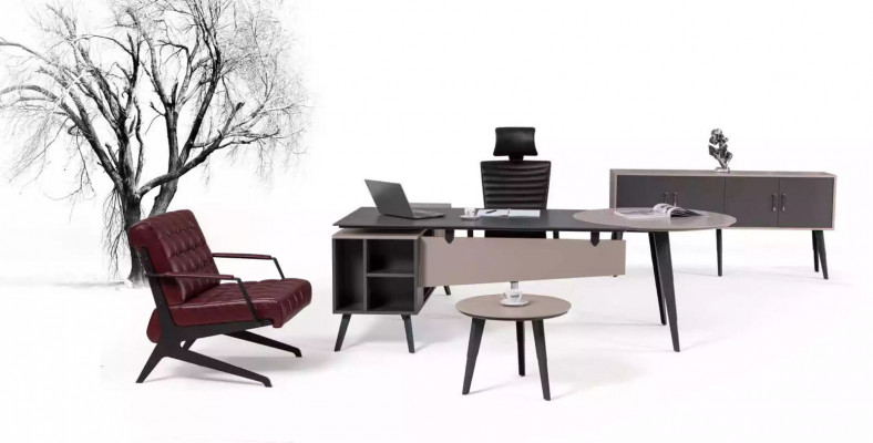 Meble biurowe Biurko narożne Modern Luxury Tabela Designer Study stoły