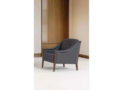 Fotel Gabinet TapicerkaFotel Grey Siedziba Meble Włókiennicze Nowoczesny Designer
