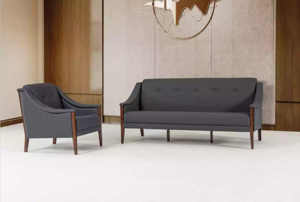 Fotel Gabinet TapicerkaFotel Grey Siedziba Meble Włókiennicze Nowoczesny Designer