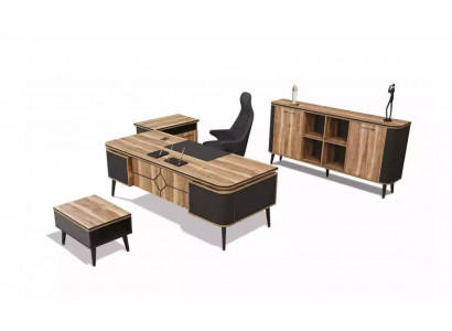 Szafka Gabinetowa Brązowa Gabinet Gabinet Meble Szafa Półka Designer