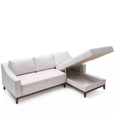 Sofy Sofa w kształcie litery L Podkładka Żywy krajobraz Design Narożnikowa kanapa Włókien Zestaw narożny