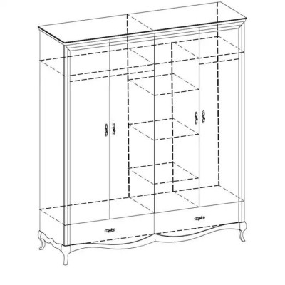 Szafa Meble Szafa Drewno Nowe Luksusowe Sukienki Szafa Designe