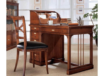 Krzesło Office Luxury Fotel Stół obiadowy Drewno Fotel Meble Design Bizzotto Włochy