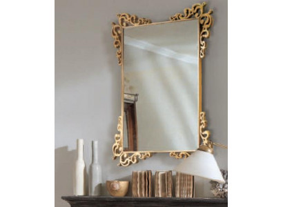 Lustro Lustro Gold Nowoczesny Design Biały Lustro Meble Bizzotto New Lustro