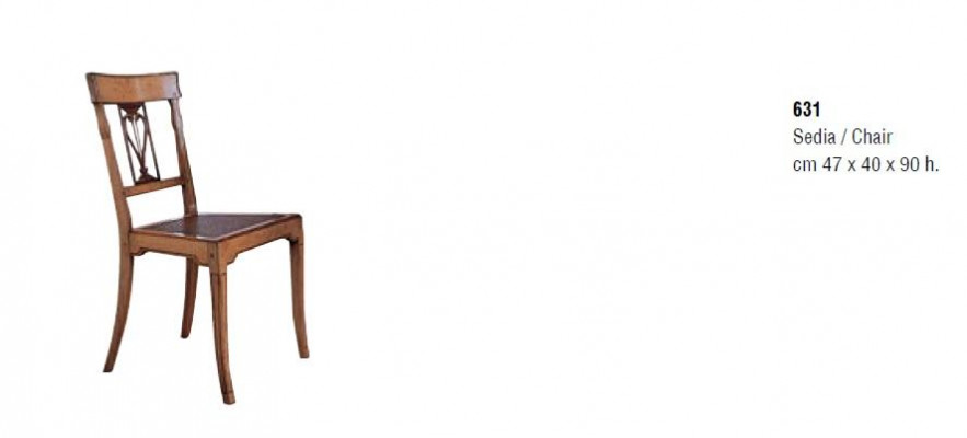 jadalnia Krzesło 1 miejsce siedzące Fotel Drewno Luxury Class Meble Design Fotel Drewno