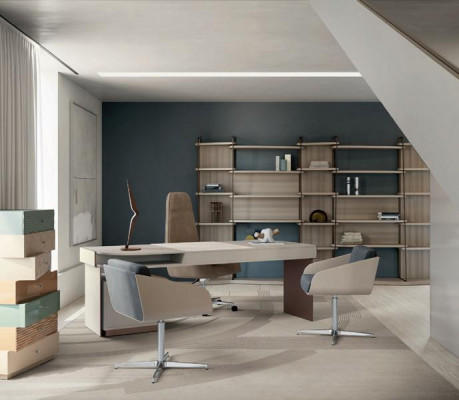 Nowoczesna luksusowa obrotowa Fotel Lounge Seating Comfort Podkładka Lehn Meble Bizzotto