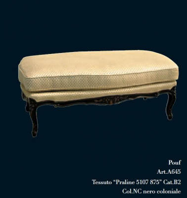 Lounge Pufa Design Stołek Design Podkładka Podnóżek Ottoman Siedziba Włókienniczy Szezlong