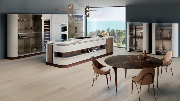 Krzesło do jadalni Materiał jadalnia Krzesła Design Stal nierdzewna Brown Bizzotto Nowość
