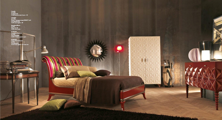 Projektant Lustro Sunburst Prestige Sypialnia lustro ścienne luksusowa jakość