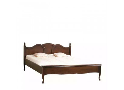 Łóżko Design Podwójne łóżko Materiał Drewno łóżko Podkładka Sypialnia Meble 160x200