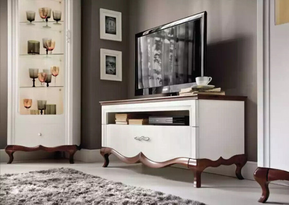 Szafka RTV Szafka RTV Komoda Drewno Nowoczesne Meble do Salonu