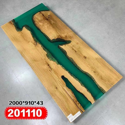 Tabela Stół obiadowy stoły żywica epoksydowa masywna konstrukcja Meble 200x91 oryginalne Drewno epoksydowe