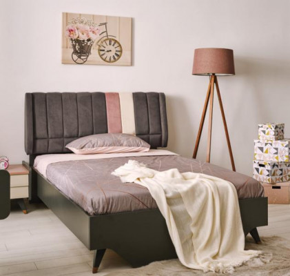 Luksusowa Sypialnia Stolik nocny łóżka Łóżko Kompletny zestaw designerskich mebli
