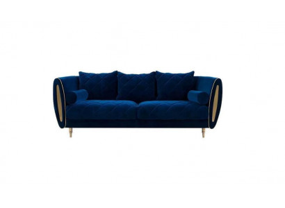 Design Blue 3 miejsce do siedzenia Relaks Sofy Sofa Włókienniczy Podkładka Kanapa Materiał Kanapy