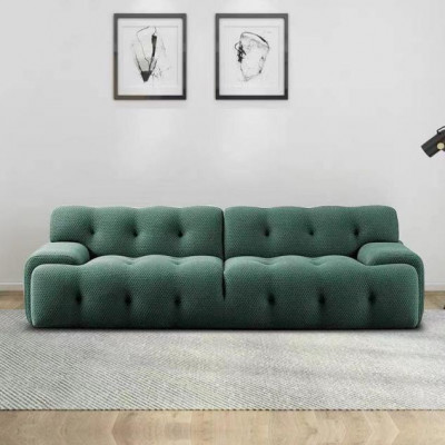 Design Sofa 2 miejsce do siedzenia Relaks Sofy Club Włókienniczy Podkładka Kanapa Materiał Kanapy