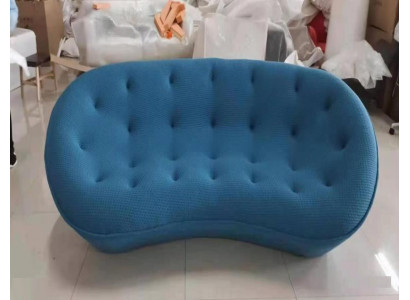 Sofa 3 miejsce do siedzenia Kanapa Podkładka Sofy Kanapy Projekt salonu Włókienniczy Materiał