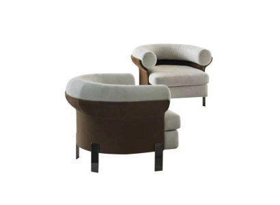 luksusowy Fotel Nowoczesny Fotel TV Kanapa 1 miejsce siedzące Sofa Włókienniczy Material