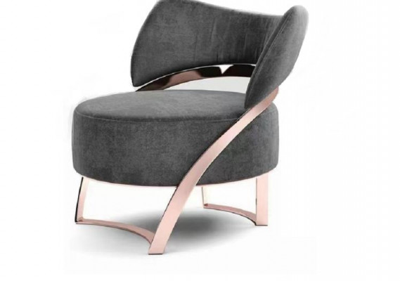 Fotel Design Couch Relaks Włókienniczy Lounge Luxury TV Club Podkładka miejsce siedzące