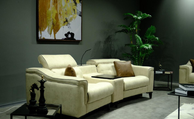 Kompletny designerski komplet wypoczynkowy 3-miejsce do siedzenia dwumiejscowy luksusowy fotel