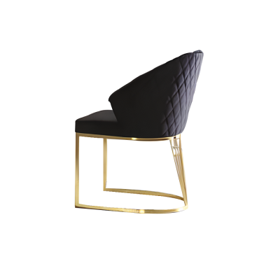 Zestaw wypoczynkowy krzesła do jadalni jadalnia Podkładka Czarny 6-częściowa Krzesła