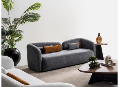 Sofa do Salonu 3 miejsce do siedzenia Designerska Sofa Podkładka Sofy Materiał Włókienniczy Nowość