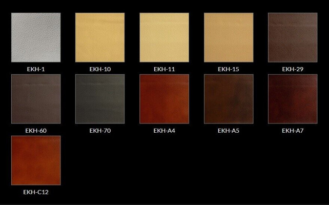 Łóżko tekstylne LED Chesterfield Czarne 2x Drewno Szafki nocne Stołek 4szt