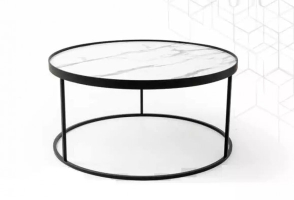 stolik kawowy Luksusowe meble do salonu Tabela Czarny Stolik Design