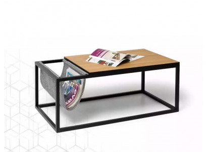 stolik kawowy brązowy salon meble stół luksusowy design nowy luksus