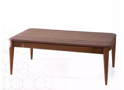 stolik kawowy drewniany stół luksusowy Meble design stół do salonu nowoczesny brązowy