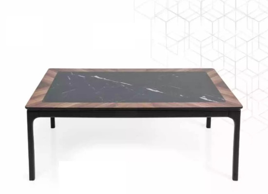 Meble Tabela Luksusowy Nowoczesny stolik kawowy Living Room Design Czarny