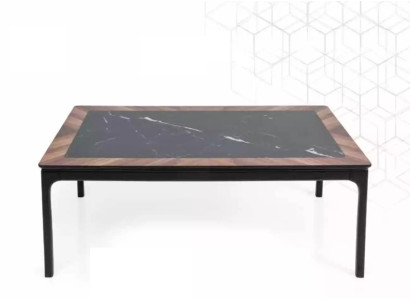 Meble Tabela Luksusowy Nowoczesny stolik kawowy Living Room Design Czarny