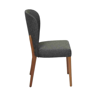 Fotel Podkładka Modern Drewno 4x Krzesła Luksusowa Podkładka Design Krzesło fotel
