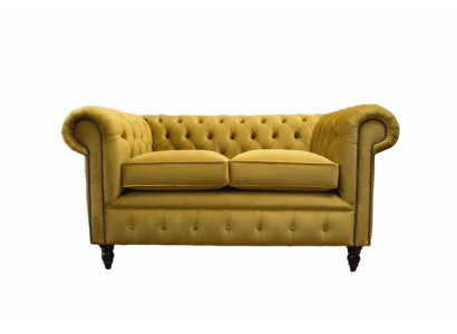 Sofa Podkładka Sofy Nowa Sofa 2 miejsce do siedzenia Design Chesterfield Material Couch