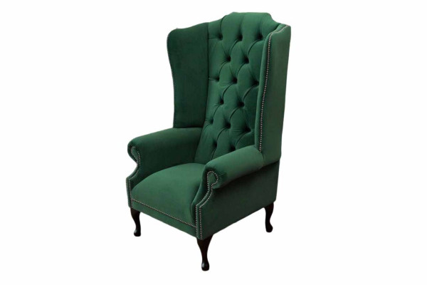 Green EarsFotel Fotel Design Podkładka Sofa Chesterfield Włókienniczy Salon