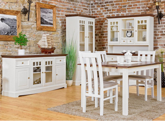 Living Pokój Półka Luxury Drewno Design Kredens Kredens Side Low Board Szafa Nowość
