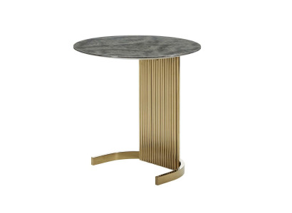 Stolik Nowoczesny Design Meble Marmur Luksusowy Złoty Kreatywny Salon Tabela