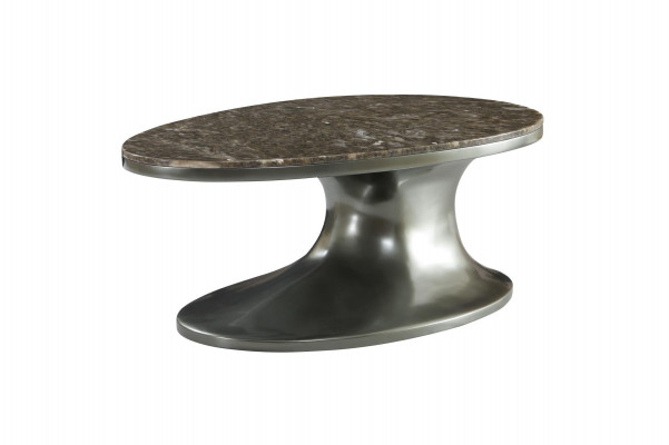 stolik kawowy Marmurowy Salon Stal nierdzewna Design Meble Luxury Tabeli Stoliki do kawy