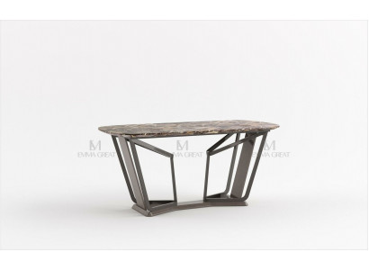 Design Stół obiadowy Marmur Kamień Tabela Nowoczesne stoły do ​​jadalni Meble 180x90 stoły
