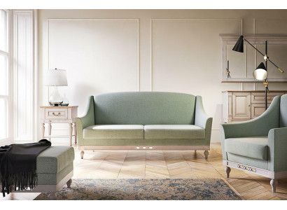 Zestaw sofowy Sofa Kanapa Podkładka Zestaw Ustawić Siedziba 311 Stołek 4-częściowy. Obcios
