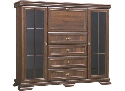 Szafki Drewno Kredens 158cm Komody Szafa Kredens Kredens Solidne drewno