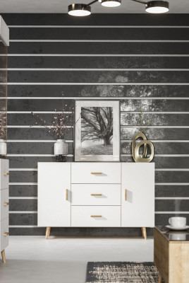 Design Kredens Praca fizyczna Drewno Kredens Komody Szafa Nowy Aranżuj Meble Nowy